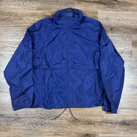 Eddie Bauer Other - Vintage Eddie‎ Bauer Hideaway Hood Nylon Packable Windbreaker Jacket Size Medium